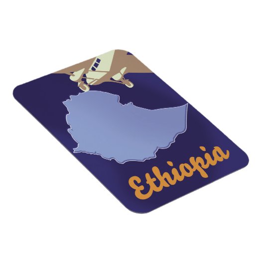 Ethiopië reisposter magneet (Rechterzijde)