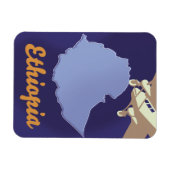 Ethiopië reisposter magneet (Horizontaal)