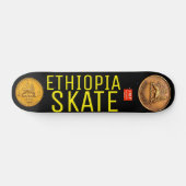 ETHIOPIË SCHAATS Skateboard, 7¾" Deck Skateboard (Horizontaal)