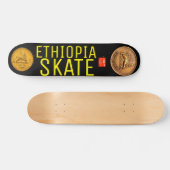 ETHIOPIË SCHAATS Skateboard, 7¾" Deck Skateboard (Horizontaal)