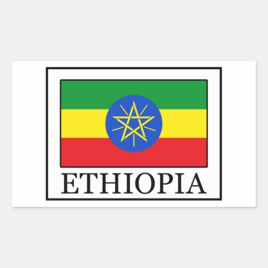 Ethiopië sticker (Voorkant)