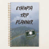 Éthiopie Travel Journal Starter Kit Trip Planner (Devant)