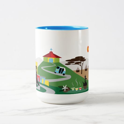 Ethiopië U bent hier Mok (Center)