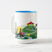 Ethiopië U bent hier Mok (Voorkant links)