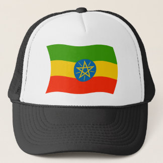Ethiopië Vlag Hoed Trucker Pet