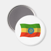 Ethiopië Vlagmagneet Magneet (Voorkant / Achterkant)