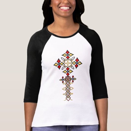 Ethiopisch Cross Shirt (Voorkant)