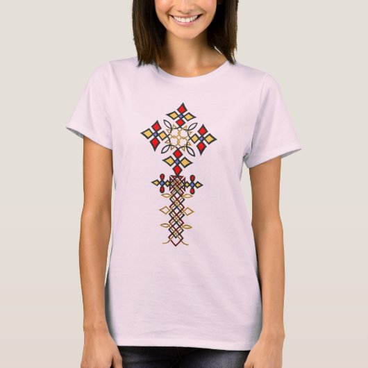 Ethiopisch Cross Shirt (Voorkant)