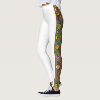 Ethiopisch etnisch patroon / Saba Tilet Leggings