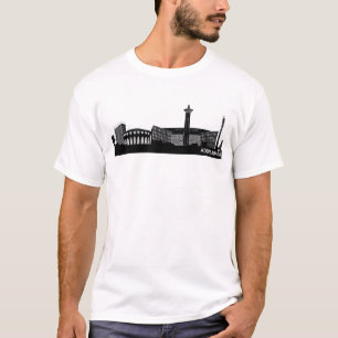 Ethiopisch Landmark Silhouet T-shirt