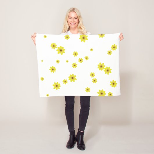 Ethiopisch nieuwjaar Adey Abeba Fleece Deken (In situ)