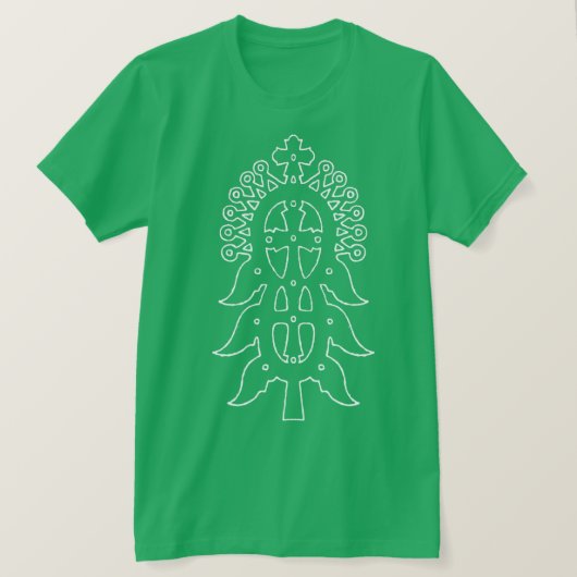 Ethiopisch Orthodox Cross Timket T-shirt (Design voorkant)
