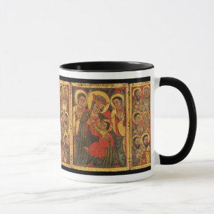 Ethiopisch-orthodox icoon Theotokos Mok