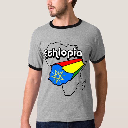 Ethiopisch Pride T-shirt (Voorkant)