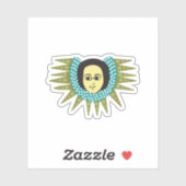 Ethiopische Angel Sticker (Vel)