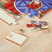 Ethiopische Bijbel-Saint-Luke-Saint-John Legpuzzel (Zijkant)