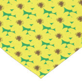 Ethiopische bloem Adey Abeba patroon Korte Tafelloper (Hoek)