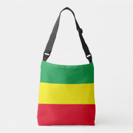 Ethiopische en Rasta Vlag Crossbody Tas