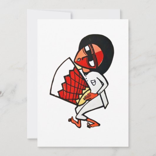 Ethiopische Kebero Kaart (Voorkant)