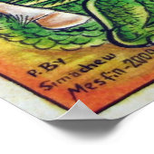 Ethiopische kerkschildering - Kidus Gabriel Canvas Poster (Hoek)