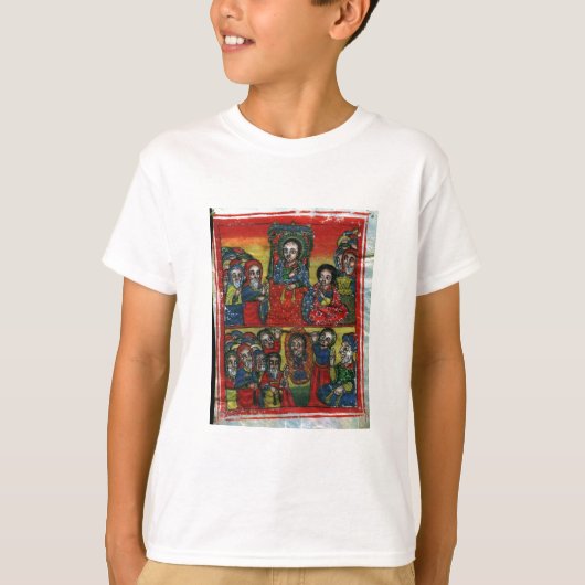 Ethiopische kerkschildering - T-shirt voor kindere (Voorkant)