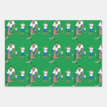 Ethiopische kerst|Yegena chewata Wrapping Paper