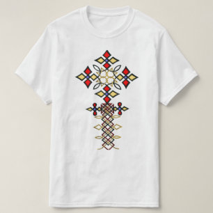 Ethiopische Klassic Cross T-Shirt