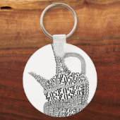 Ethiopische koffie, Jebenea Sleutelhanger (Voorkant)