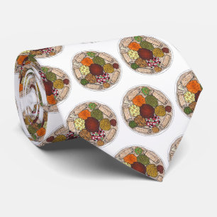 Ethiopische kookplaat Injera wat linzen Stropdas