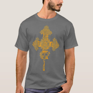 Ethiopische kruising t-shirt