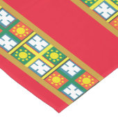 Ethiopische kunstgrens medium tafelloper (Hoek)