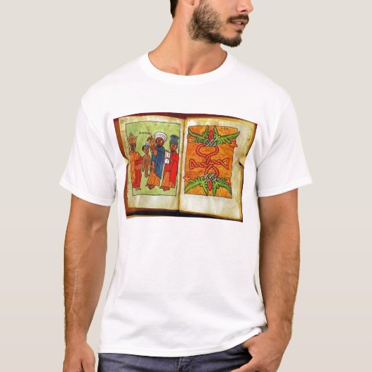 Ethiopische orthodox Tewahedo Church schilderen -  T-shirt (Voorkant)
