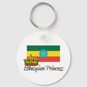 Ethiopische prinses sleutelhanger