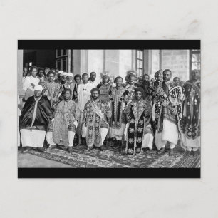 Ethiopische Royalty 1920 - 1930 Briefkaart