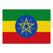 Ethiopische vlag (Voorkant Horizontaal)