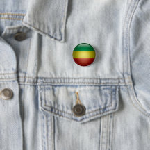 Ethiopische vlag Button