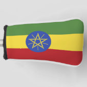 Ethiopische vlag golfheadcover (Voorkant)