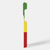 Ethiopische vlag iPhone hoesje (Linkerkant)