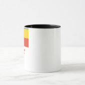 Ethiopische vlag met naam in het Amharic Mok (Midden)