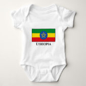 Ethiopische vlag romper (Voorkant)
