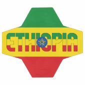 Ethiopische vlag Schattig patriottisch Voetbal (Enkel)