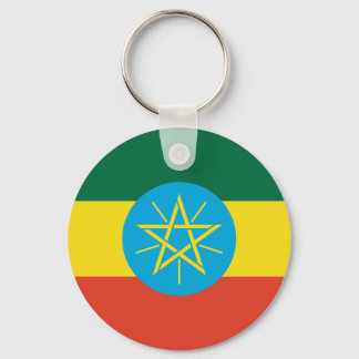 Ethiopische vlag sleutelhanger