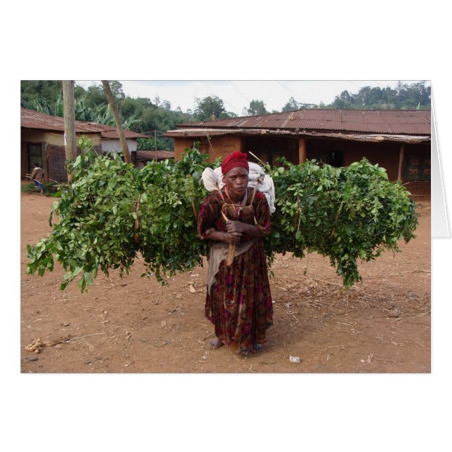 Ethiopische vrouw 5 (Voorkant Horizontaal)