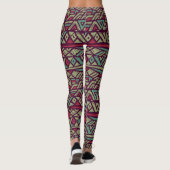 Éthique Motif Pop Fashion Leggings (Dos)