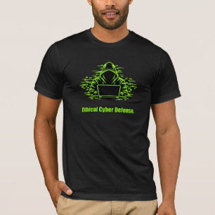 Ethisch Hacken Cyber Defense Integriteit Ontwerp T-shirt