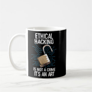 Ethisch hacken is geen misdaad hackers online cybe koffiemok