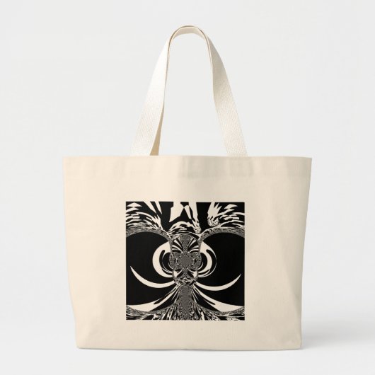 Ethisch ontwerp grote tote bag (Voorkant)
