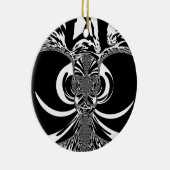 Ethisch ontwerp keramisch ornament (Rechts)