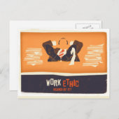 Ethisch werk briefkaart (Voorkant / Achterkant)