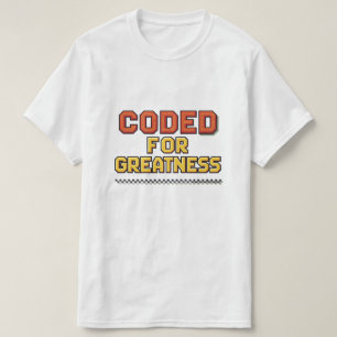 Ethische AI-codering - gecodeerd voor grootheid T-shirt